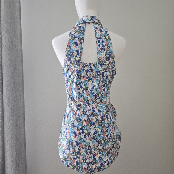 Maeve Tie-Front Floral Sleeveless Top Size XS NWOT - Picture 4 of 10